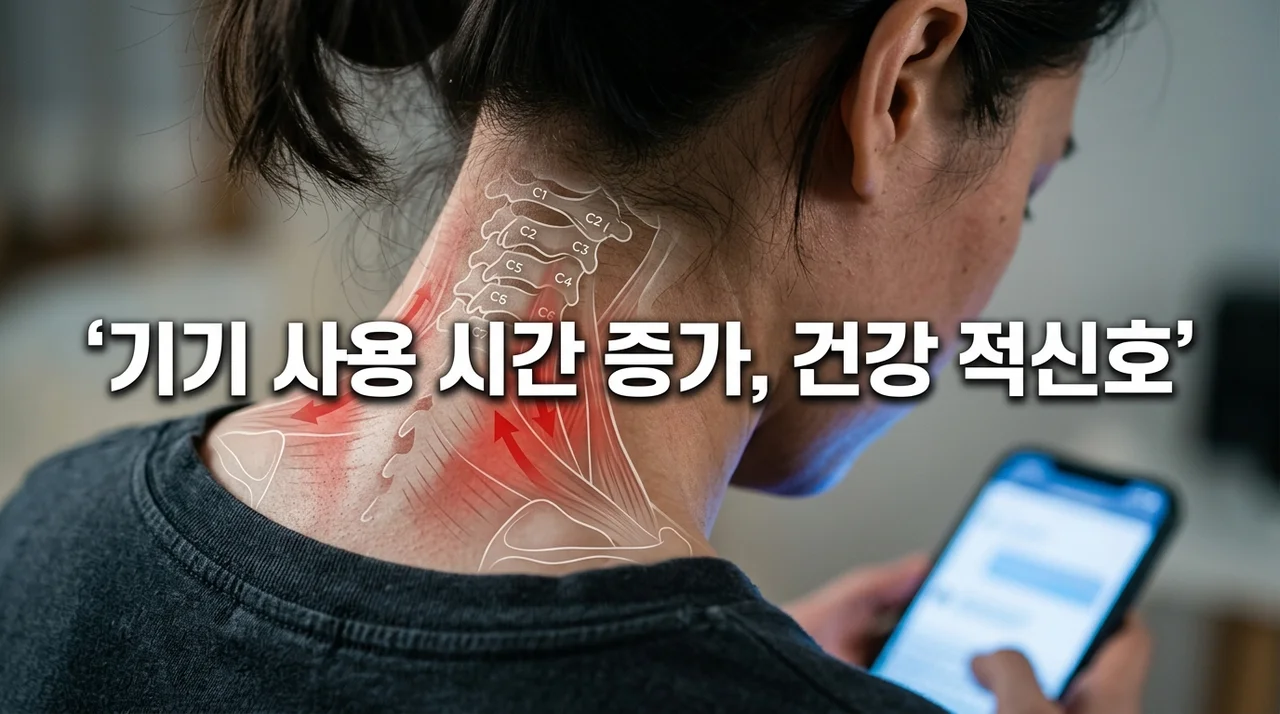 기기 사용 시간 증가, 당신의 건강을 위협하는 5가지 적신호