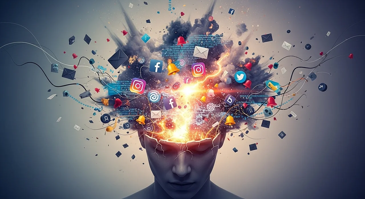 적신호 4: 디지털 과부하와 정신 건강의 위기