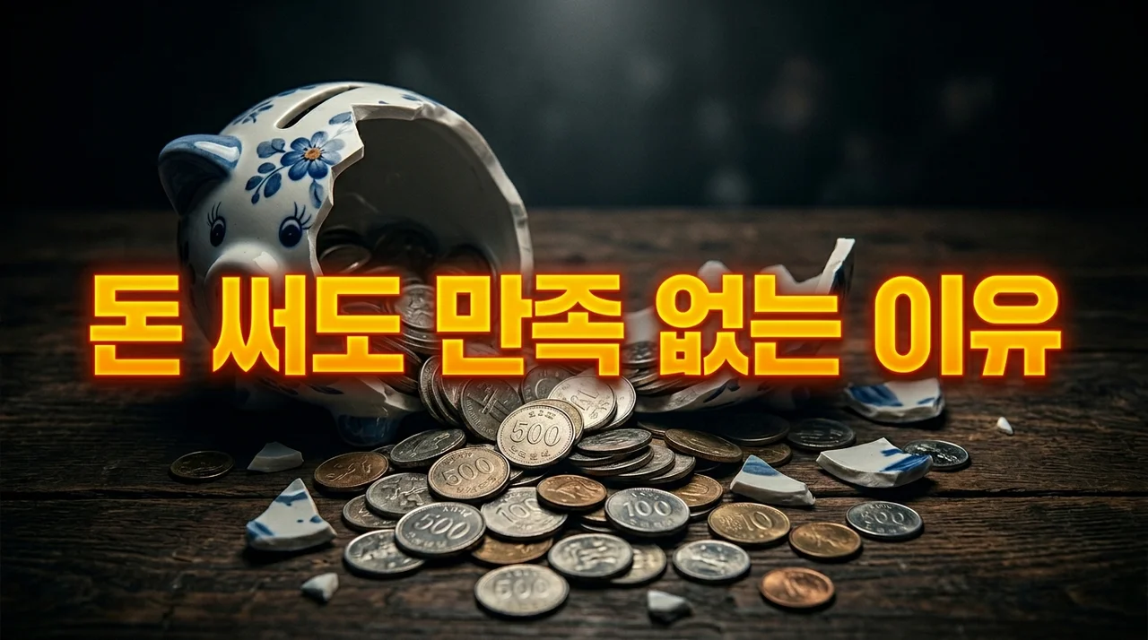 돈 써도 만족 없는 이유: 5가지 심리적 함정과 완벽 해결책