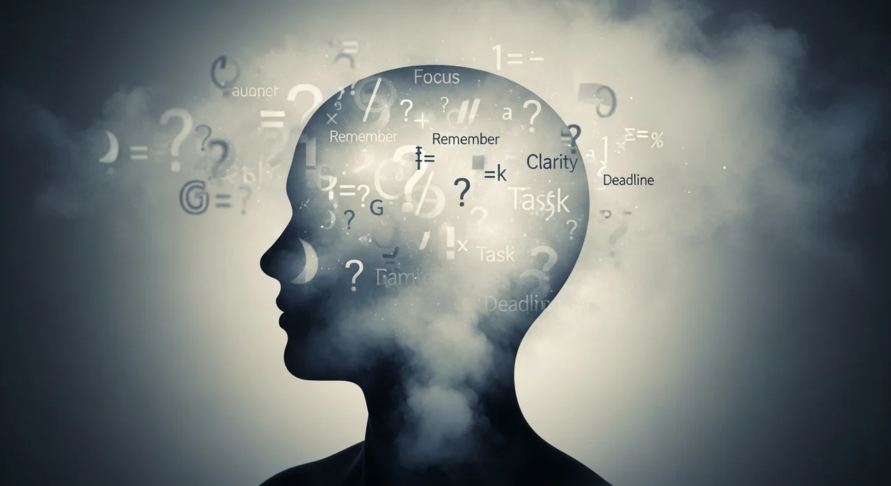 2. 정신적·감정적 신호: 머릿속 안개와 감정 기복