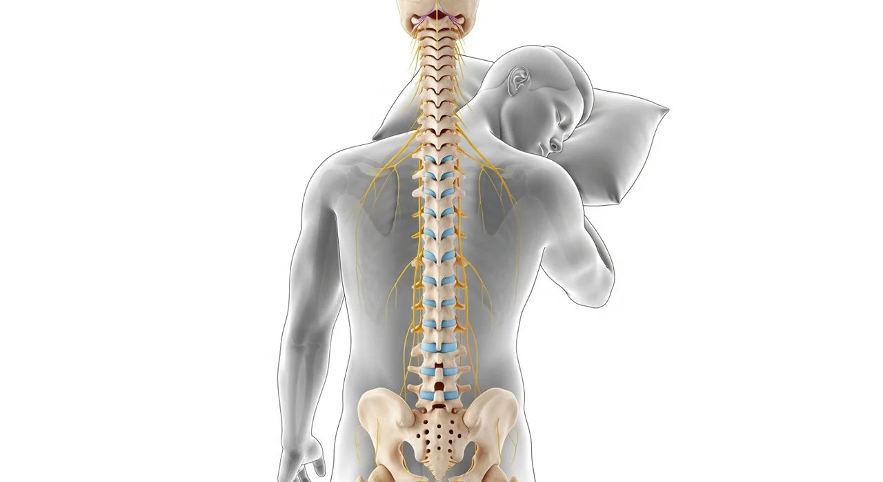 가장 이상적인 자세: 바로 누워 자기 (Supine Position)