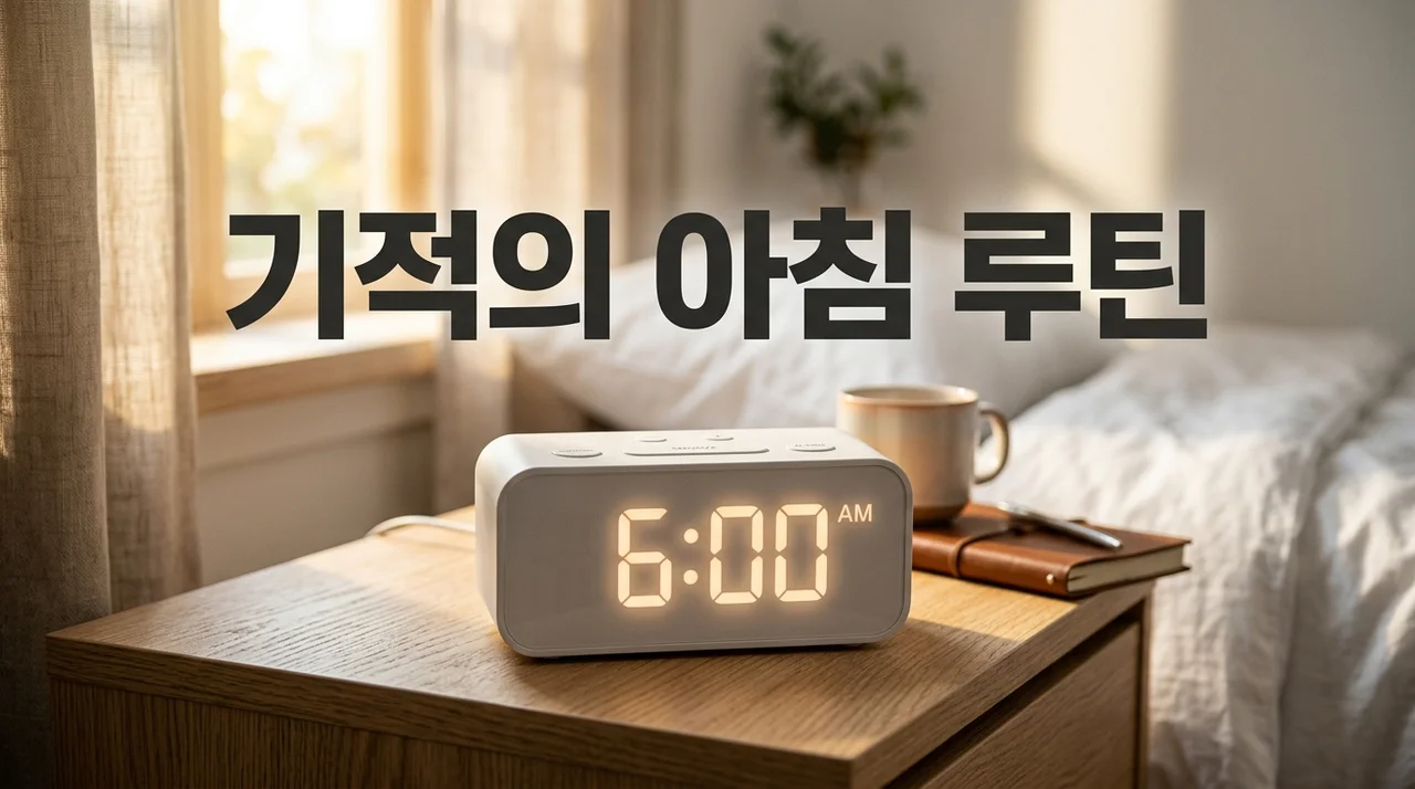 매일 같은 시간 기상, 삶을 바꾸는 기적의 습관 | 기상 시간 일정 완벽 가이드