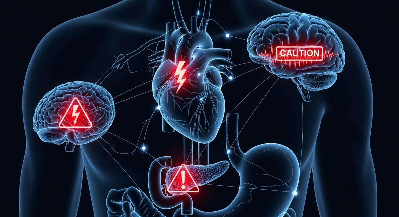 3. 만성 질환의 급행열차: 심혈관 및 대사 질환 위험 증가