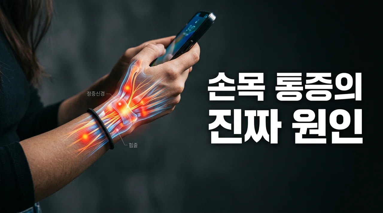 잘못된 손목 사용 영향, 어깨와 목 통증까지 부르는 이유