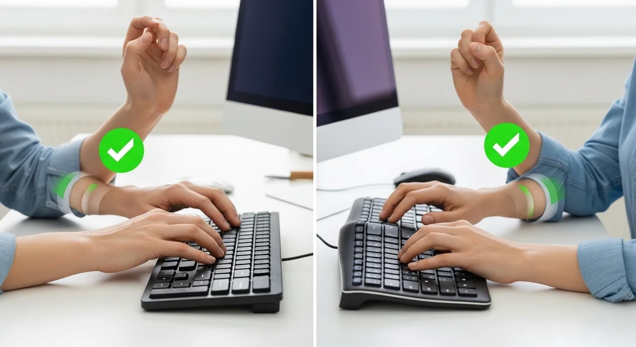 현대인의 손목을 위협하는 주범들: 스마트폰과 컴퓨터