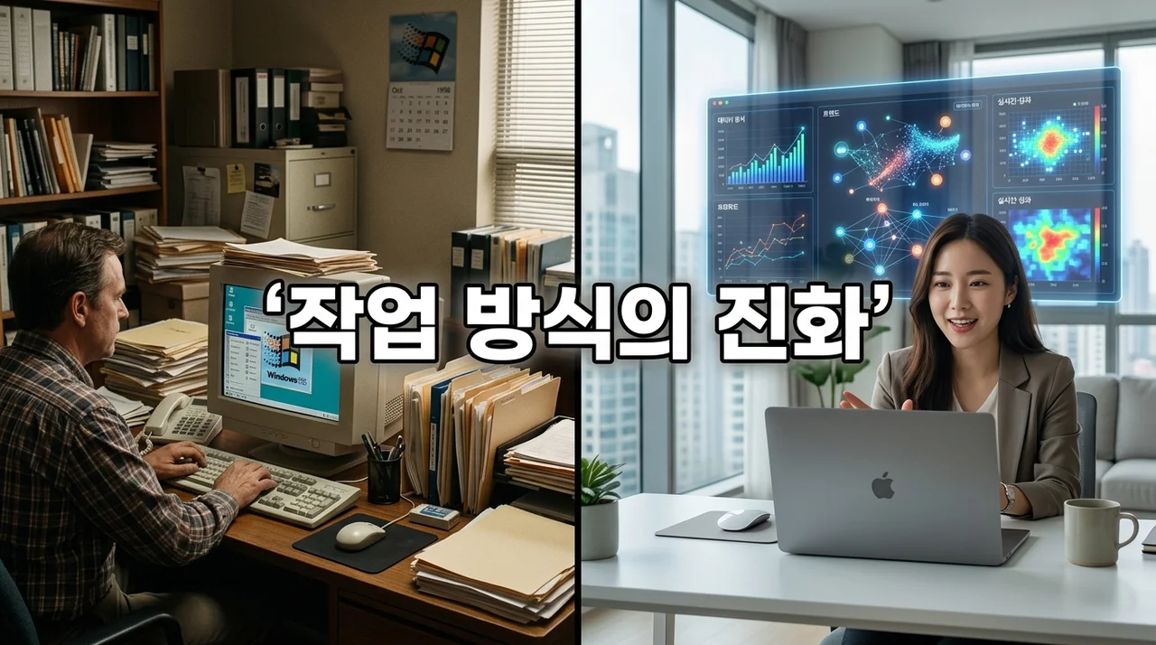 작업 방식 변화의 모든 것: AI 협업부터 재택근무까지 완벽 가이드