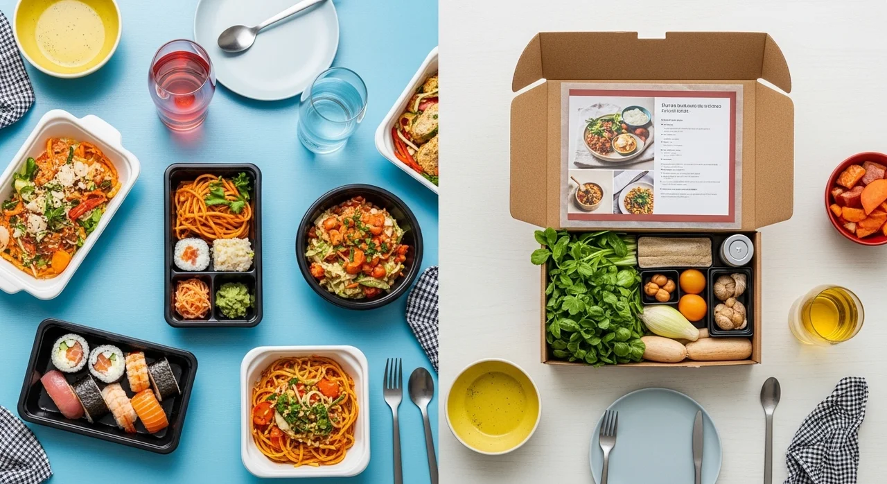 5. 진화하는 배달 메뉴와 밀키트 시장의 부상