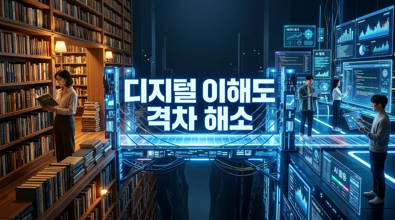 디지털 이해도 차이, 정보 격차를 넘어 기회로 바꾸는 5가지 방법