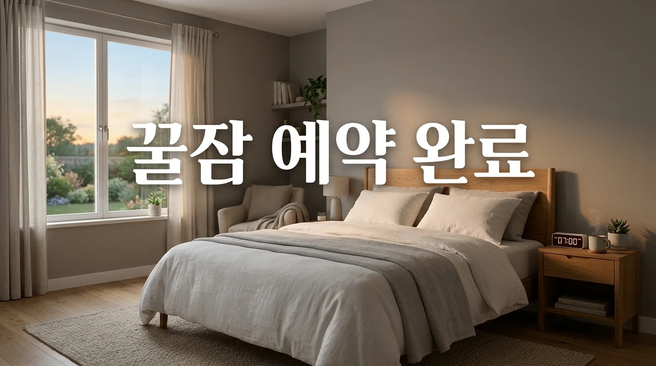 무너진 수면 리듬 회복: 오늘 밤 꿀잠 예약하는 5가지 비법