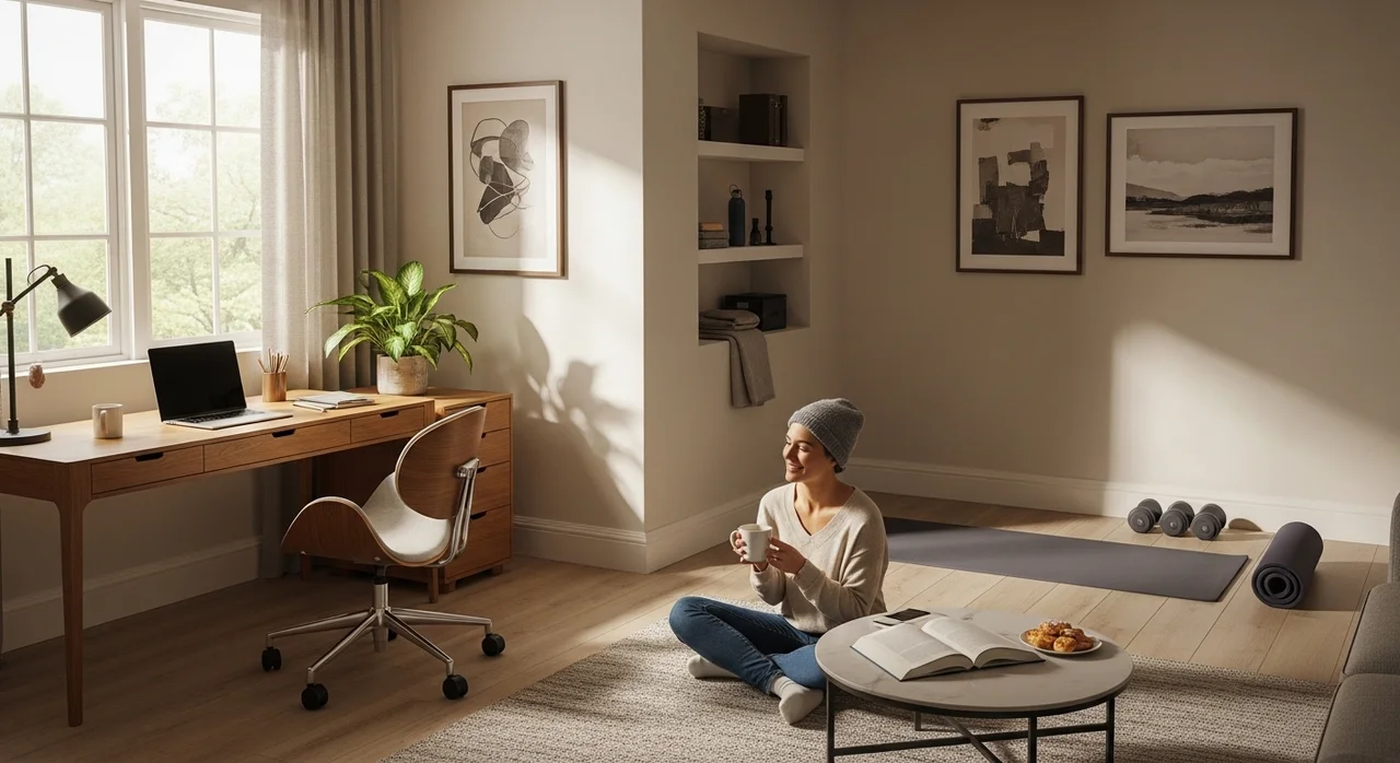 2. 집의 재정의: 오피스, 레스토랑, 그리고 피트니스 센터