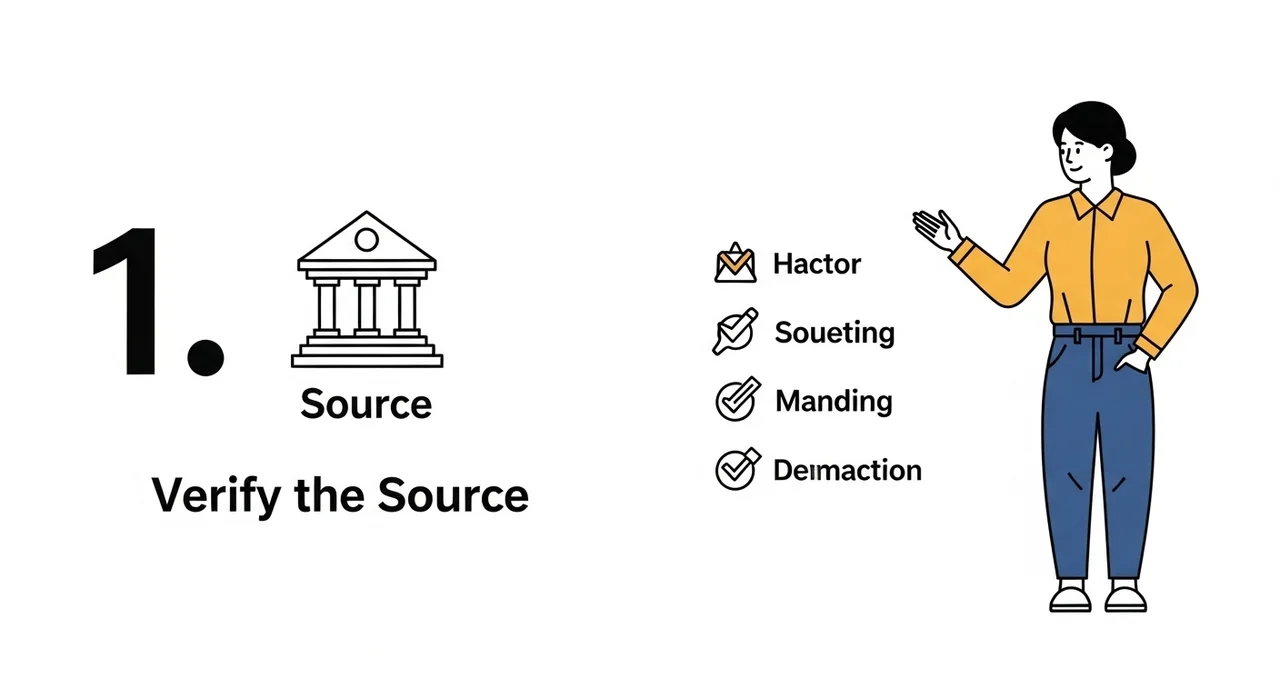 5단계 실천 가이드: 나를 지키는 정보 검증 습관