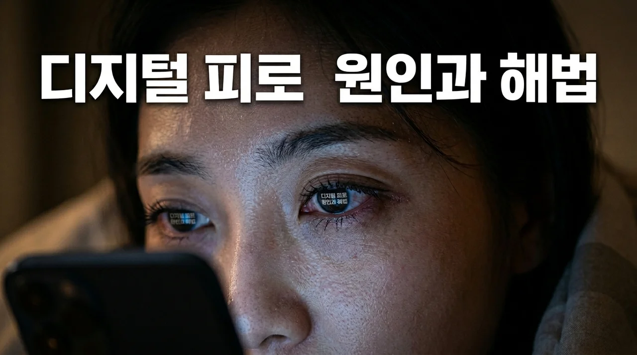번아웃의 주범, 디지털 피로 증가 이유와 완벽 가이드