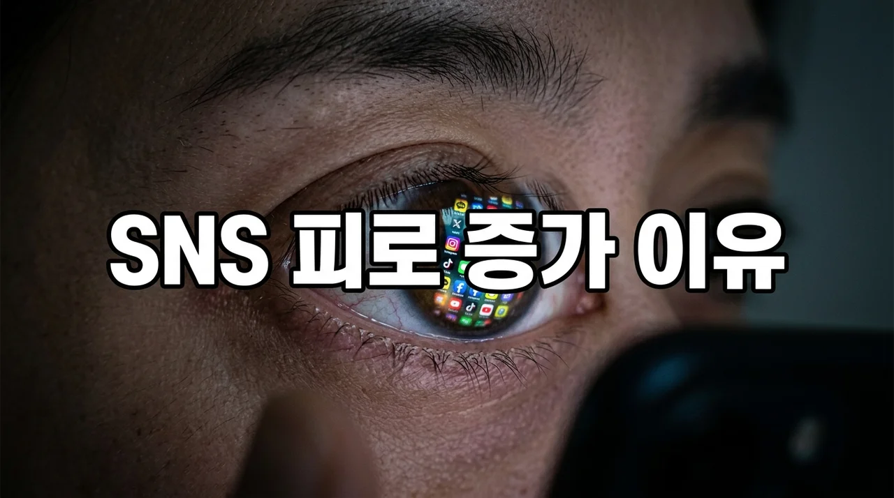 SNS에 지쳐가는 당신, SNS 피로 증가 이유 5가지와 극복법