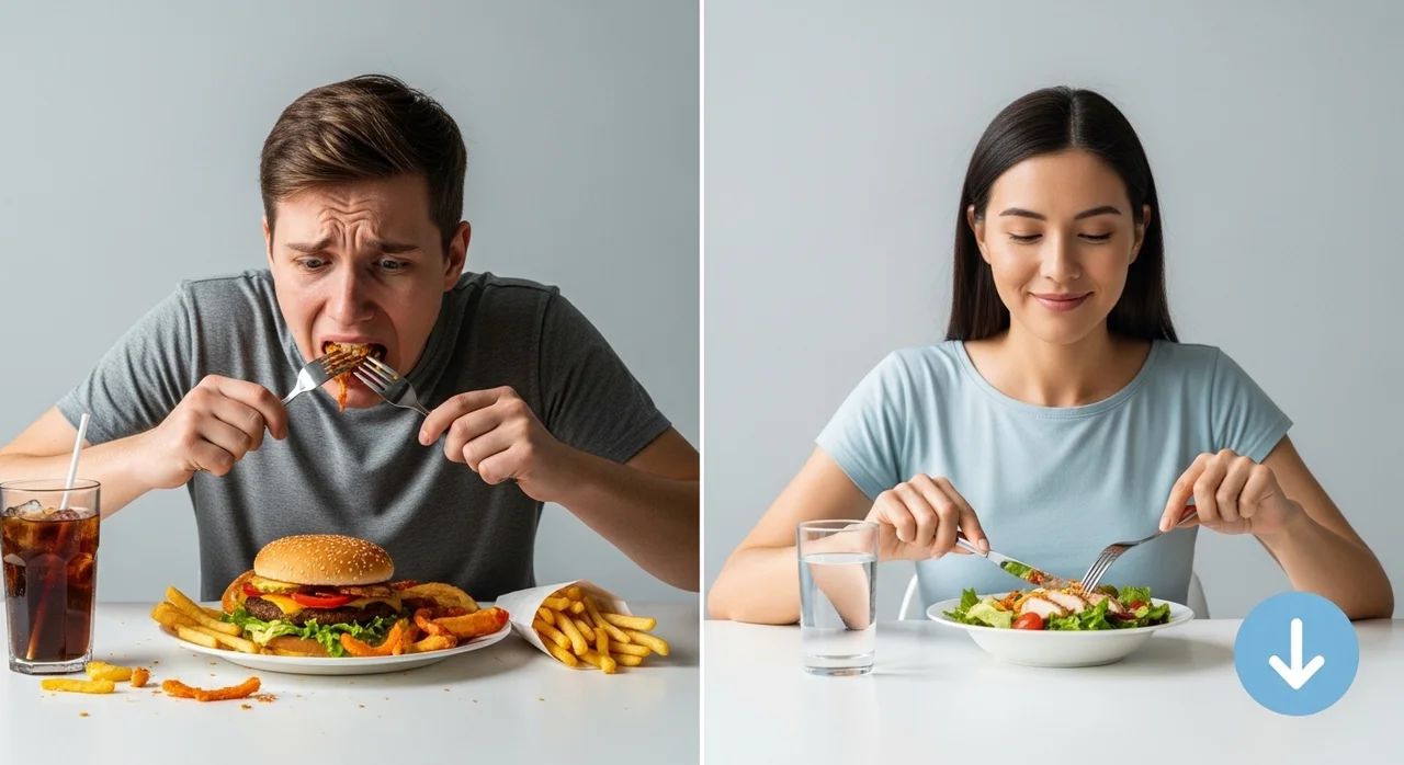 최고의 다이어트 비결: 씹는 횟수와 체중 감량의 관계