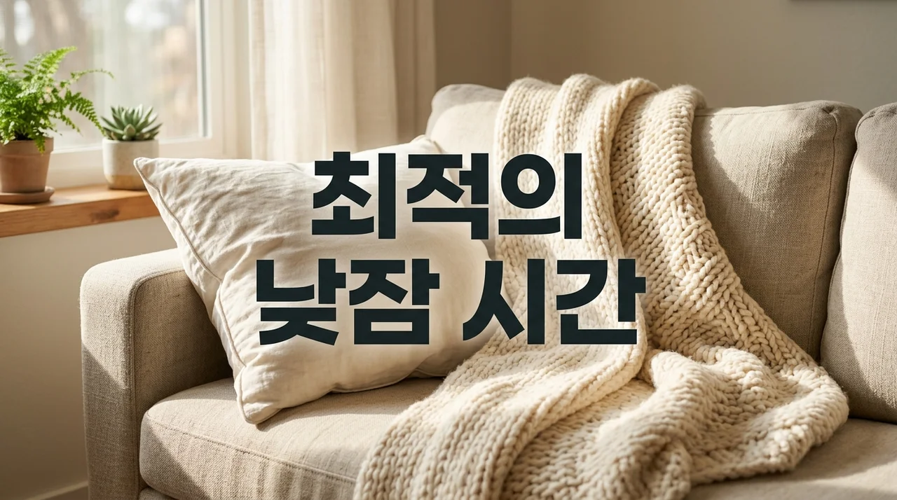 최적의 낮잠 시간, 건강과 생산성에 미치는 놀라운 영향