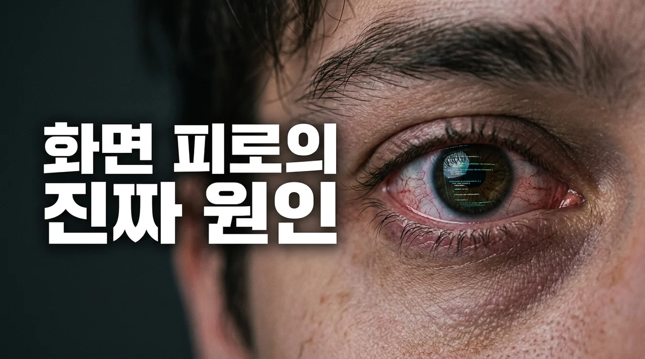 화면 피로 누적 이유, 눈만의 문제가 아닌 결정적 원인 5가지