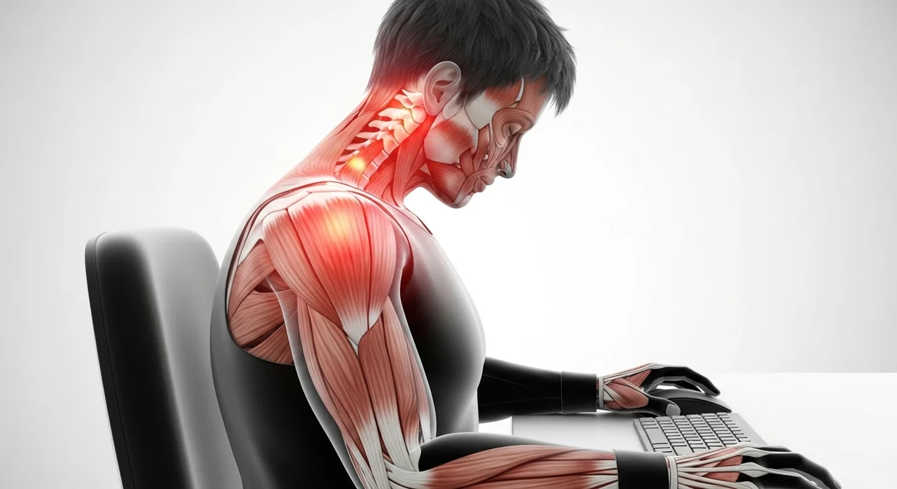 원인 5: 전신으로 퍼지는 피로, '거북목'과 잘못된 자세