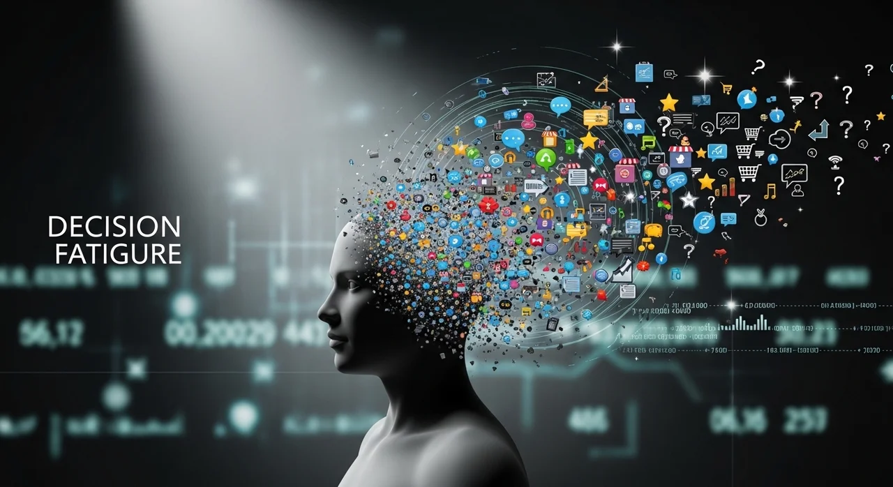 정보 과부하와 결정 장애: 너무 많은 선택지가 주는 피로감