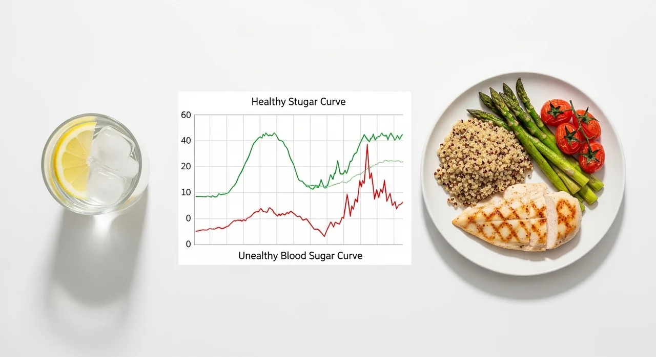 식전 물 한 잔, 혈당 스파이크를 막는 비밀