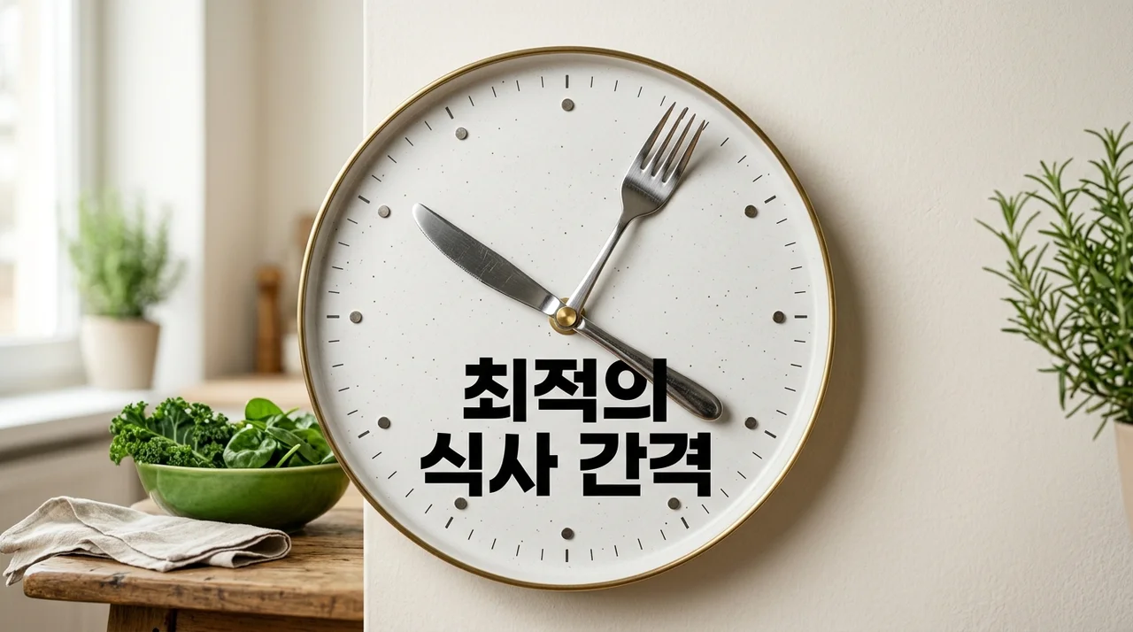최적의 식사 간격, 우리 몸에 미치는 놀라운 영향 (소화, 체중, 혈당)