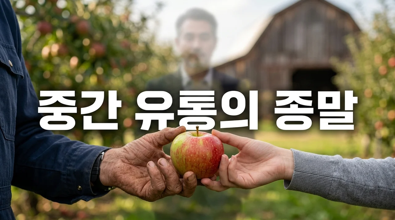 중간 유통 줄어드는 이유, 생산자와 소비자 모두 웃는 직거래 시대