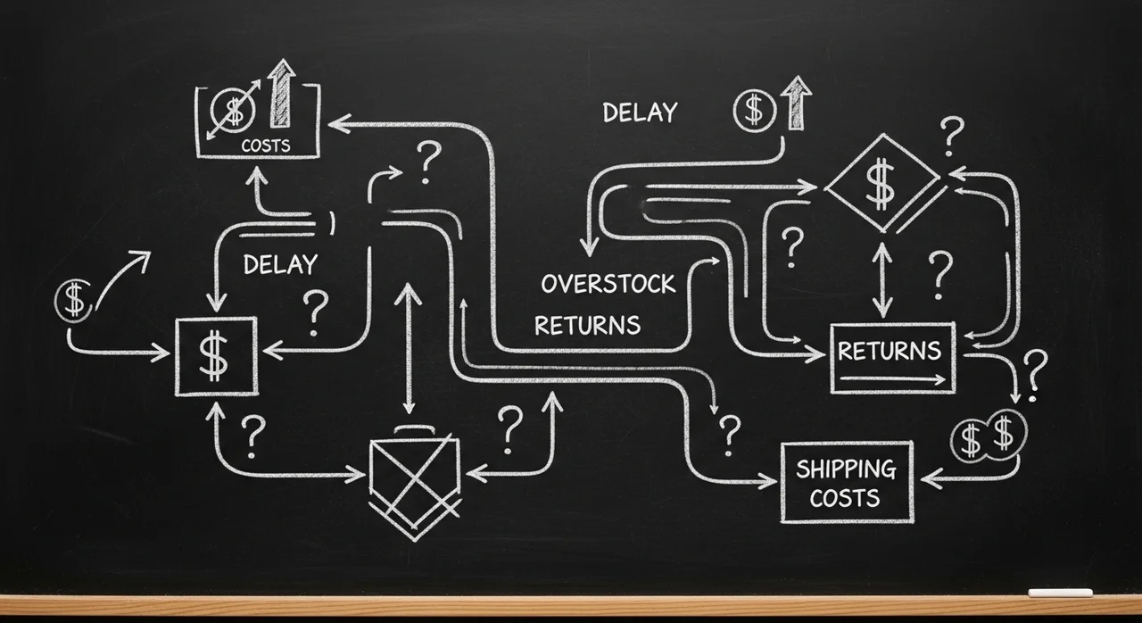과거의 유통 구조: 복잡하고 비효율적인 다단계 시스템