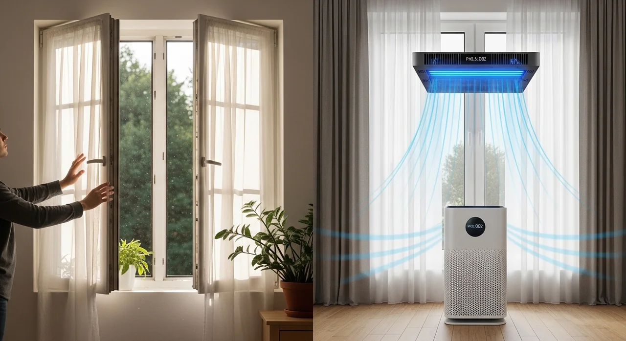 환기와 공기청정기, 현명한 파트너십의 비밀