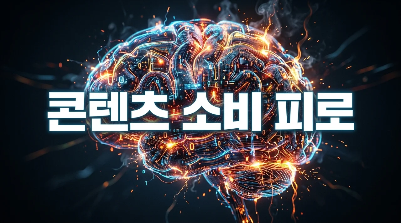 디지털 번아웃 신호? 콘텐츠 소비 피로 극복하는 5가지 방법