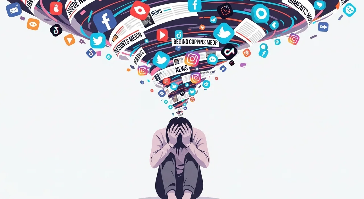 혹시 당신도? 쏟아지는 정보에 지쳐버린 뇌