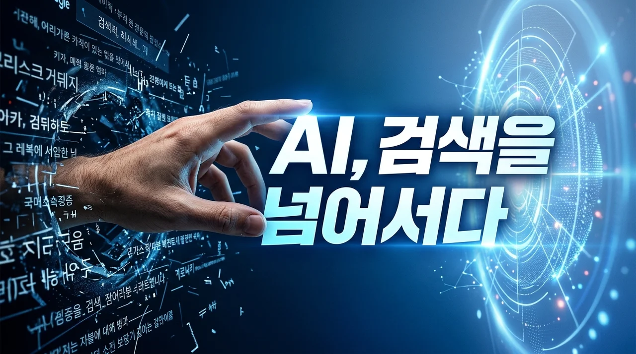 검색 대신 AI 쓰는 진짜 이유: 정보 탐색의 패러다임이 바뀐다