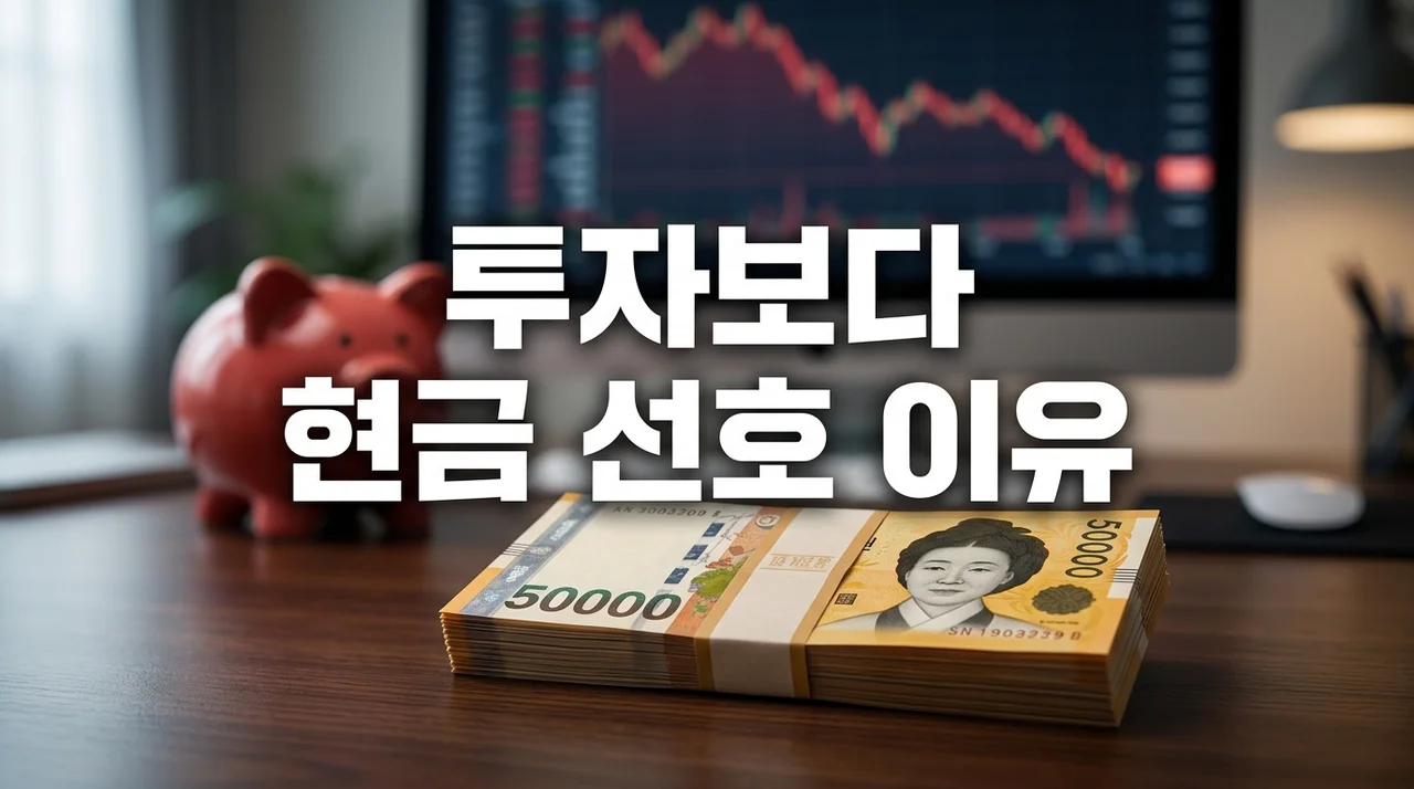 불확실성의 시대, 투자보다 현금 선호 이유 5가지와 전략