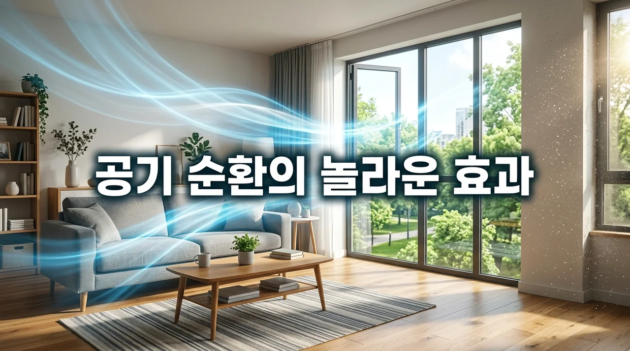 공기 순환이 건강과 집에 미치는 놀라운 영향 5가지