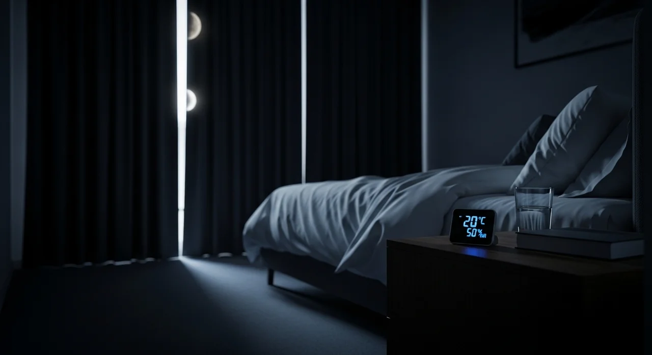 2. 잠을 부르는 침실 환경: 빛, 온도, 소리의 삼중주