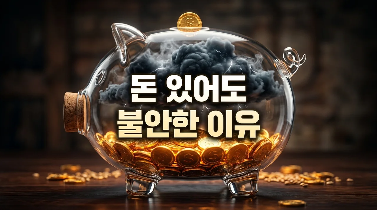 통장에 돈이 쌓여도 마음이 불안한 진짜 이유 5가지 (해결책 포함)