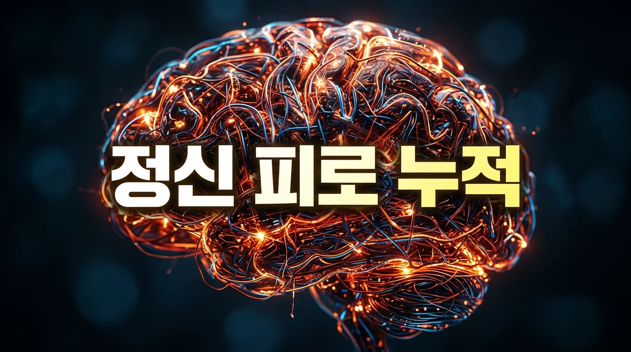 쉬어도 피곤하다면? 정신 피로 누적 신호와 극복 방법 총정리