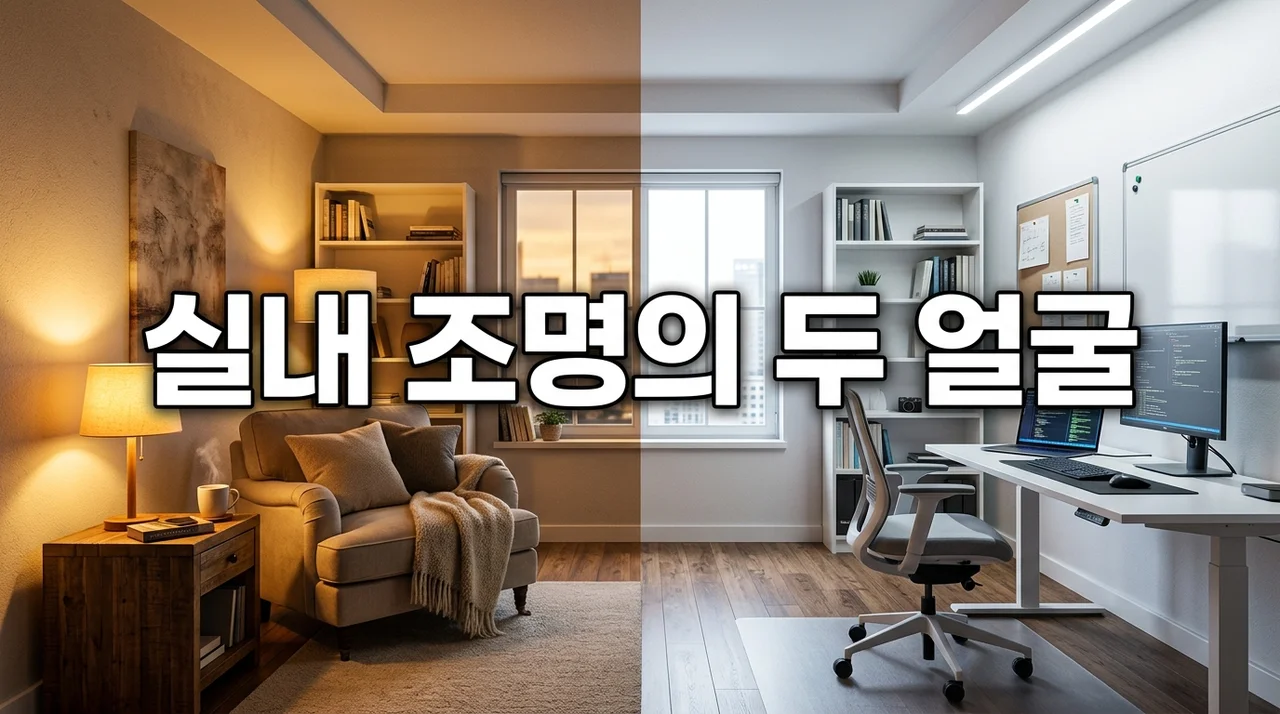 실내 조명 영향: 피부, 눈 건강, 수면까지 바꾸는 비밀
