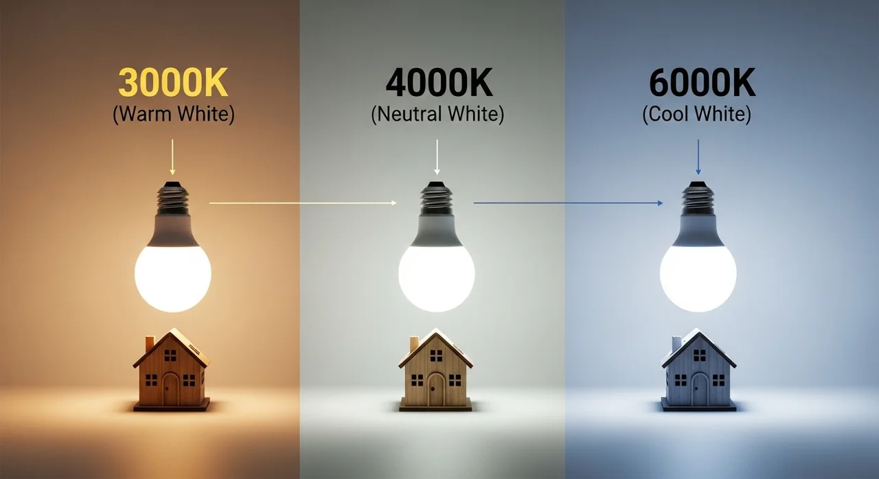 빛의 과학: 색온도(K)와 밝기(Lumen) 바로 알기