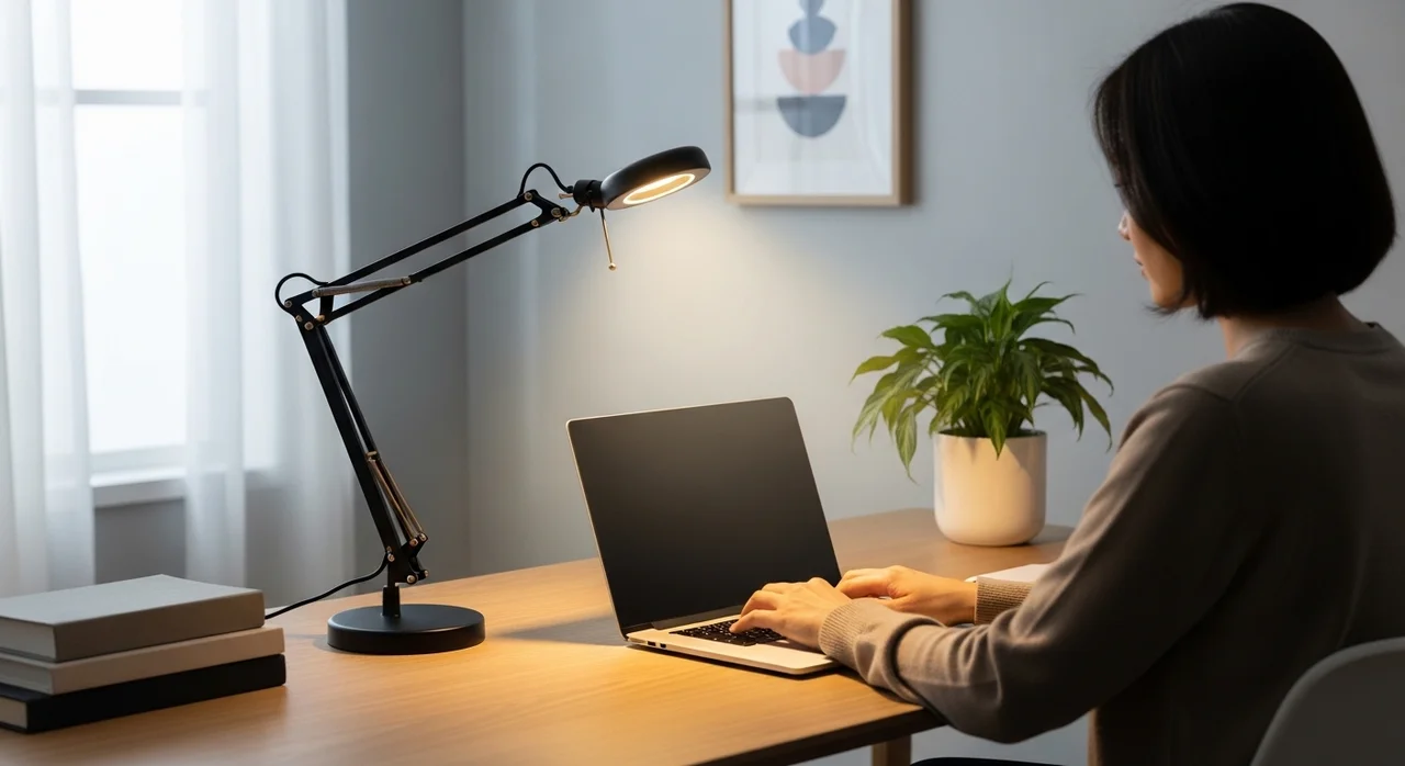 눈 건강 적신호! 디지털 눈 피로를 유발하는 조명 습관