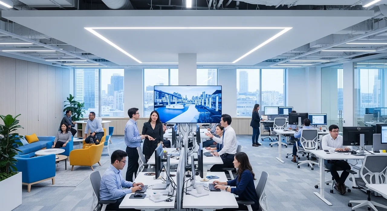 기분과 생산성을 조절하는 조명의 심리학