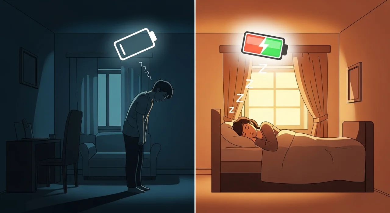 서론: 매일 방전되는 당신, 혹시 '수면 회복력'의 문제 아닐까요?
