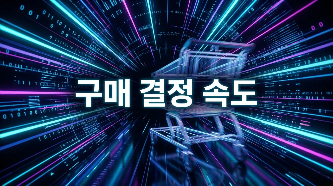 구매 결정 속도 변화: 5초 만에 결제하는 시대, 당신의 지갑은 안녕하신가요?
