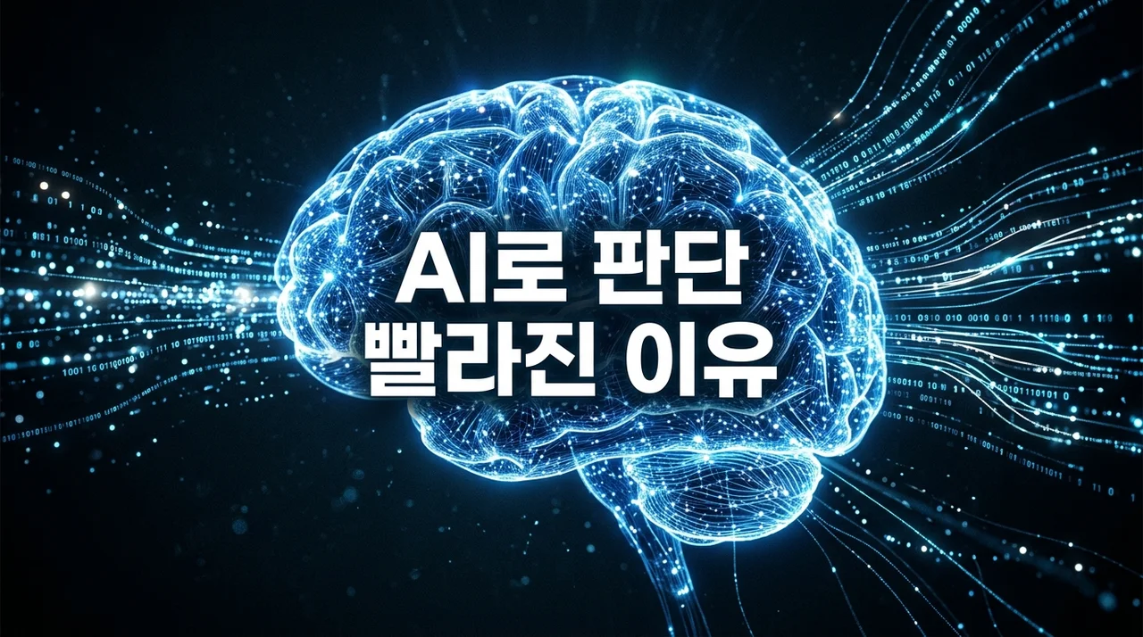 AI로 판단 빨라진 이유: 데이터 처리부터 의사결정까지 완벽 분석