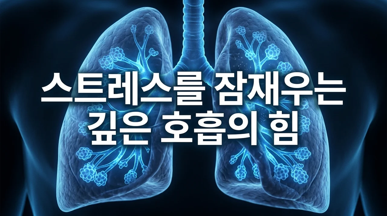 스트레스와 혈압 관리, 놀라운 깊은 호흡 효과 5가지와 방법