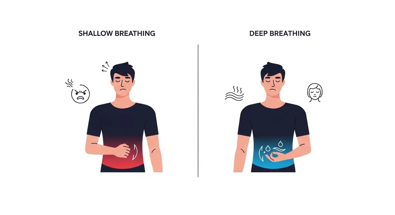 깊은 호흡이란 무엇일까? 얕은 호흡과의 차이점