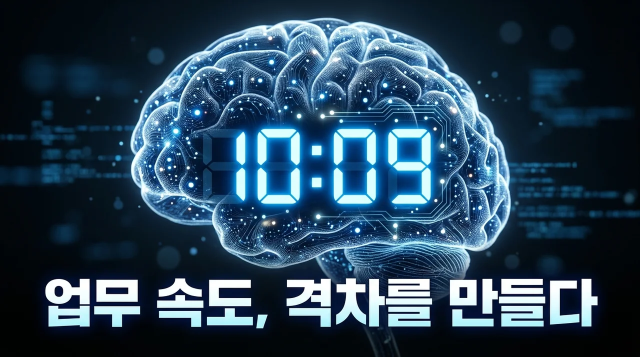 AI 시대, 업무 속도 차이가 역량을 결정합니다 (5가지 비밀)