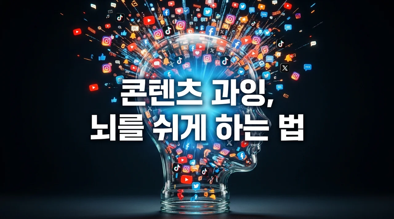 콘텐츠 과잉 시대, 뇌를 지키는 디지털 디톡스 5가지 방법