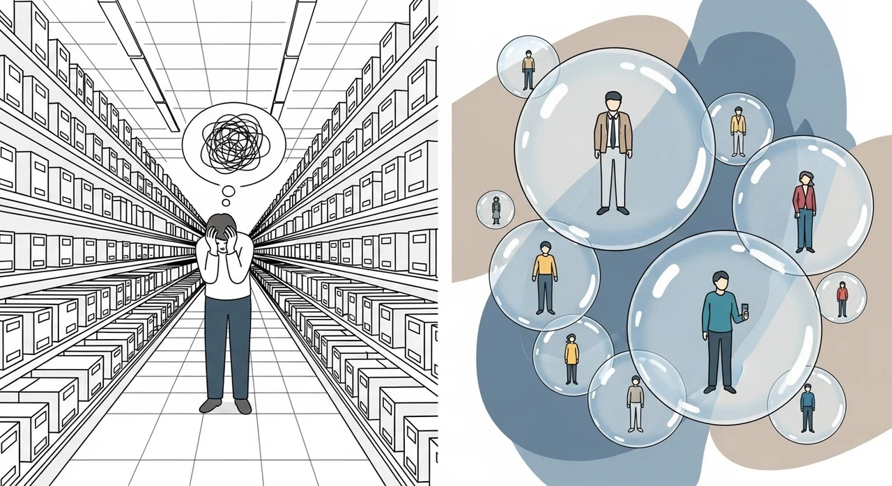 풍요의 그늘: 정보 과잉이 우리에게 미치는 부정적 영향