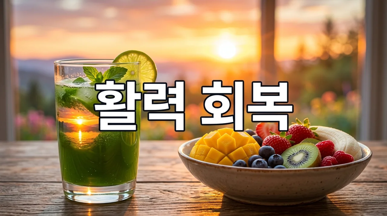 활력 떨어진 이유 5가지와 피로 회복을 위한 근본적인 해결 방법