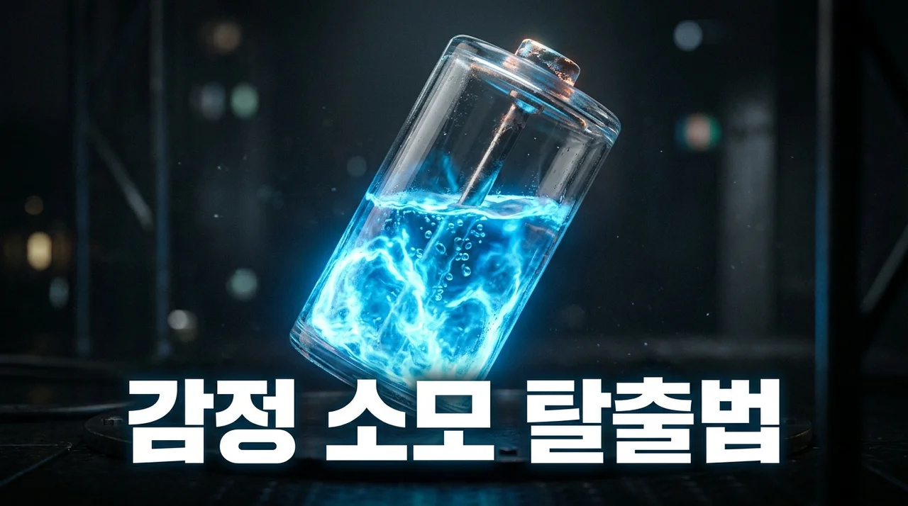 감정 소모 빠른 이유 5가지와 정신적 에너지를 지키는 법