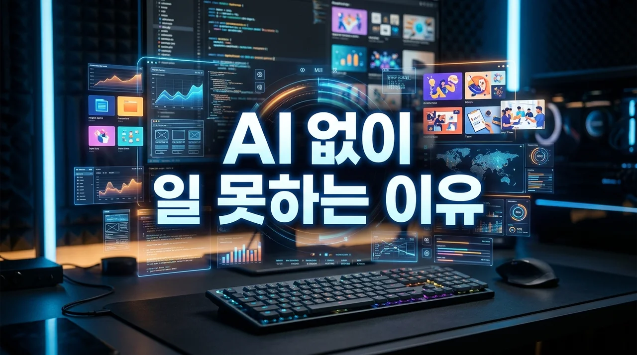 AI 없이 일 못하는 이유: 2026년 필수 업무 역량과 생산성 격차